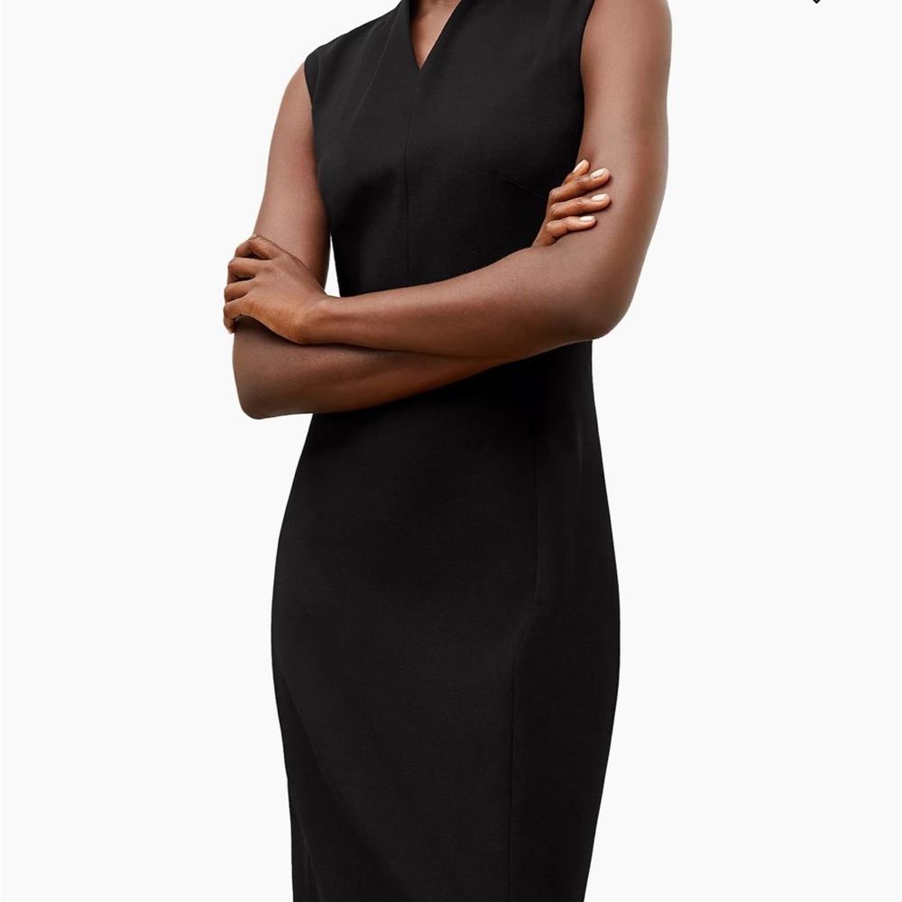 M.M. Lafleur Black Sleeveless Dress - Picture 2 of 4